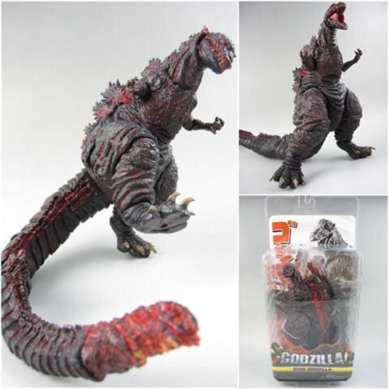 Model Kit Dinosaur Bandai - มีสินค้าในสต็อก NECA โมเดลก็อดซิลล่า ฉบับภาพยนตร์ ปี 2016