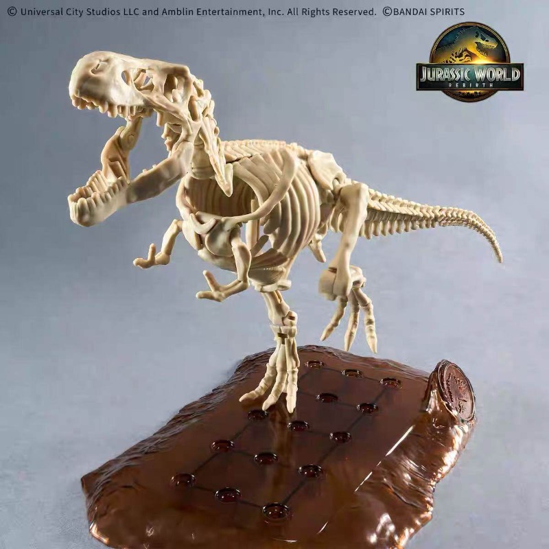 Model Kit Dinosaur Bandai - ชุดโมเดลโครงกระดูกไดโนเสาร์จากจูราสสิค เวิลด์ ของแบนได - ทีเร็กซ์ มอซาซอรัส