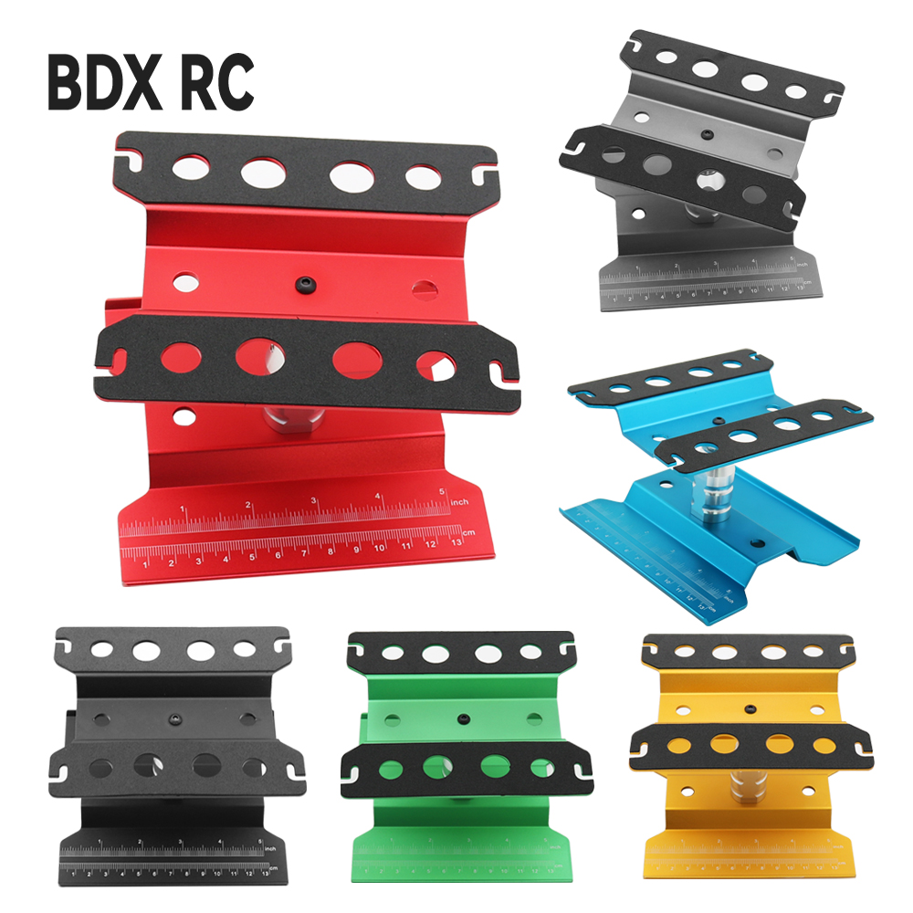 Model Kit Tamiya - โลหะสถานีซ่อมทํางานขาตั้งประกอบแพลตฟอร์มสําหรับ 1/10 1/8 1/12 RC รถ