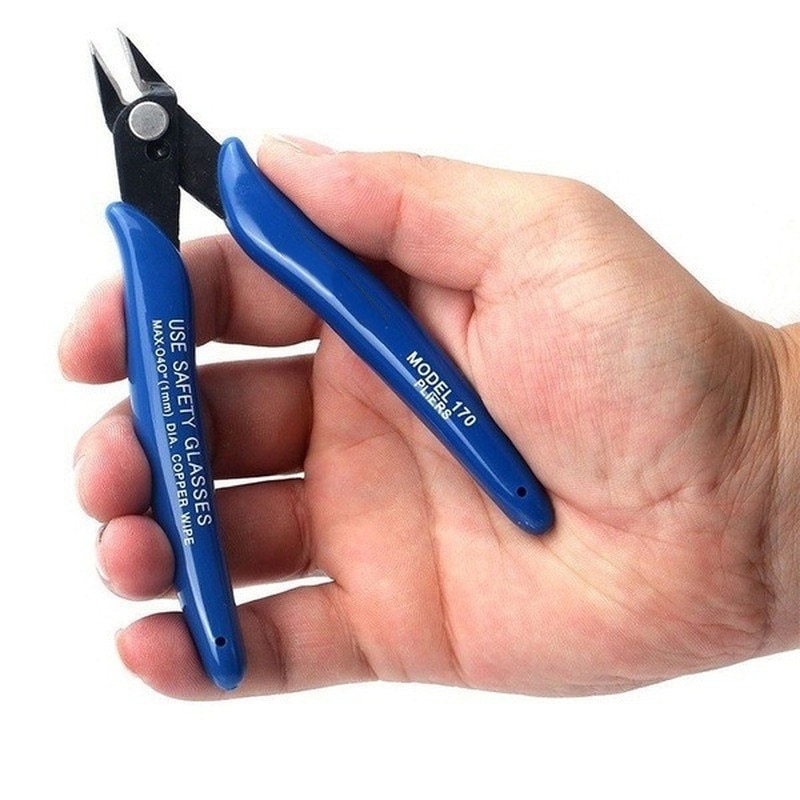 Model Kit Nippers - Aokin1PC 170คีมตัดอเนกประสงค์อิเล็กทรอนิกส์แบบ DIY, คีมตัดสายไฟเครื่องมือช่าง3D ชิ้นส่วนเครื่องพิมพ์