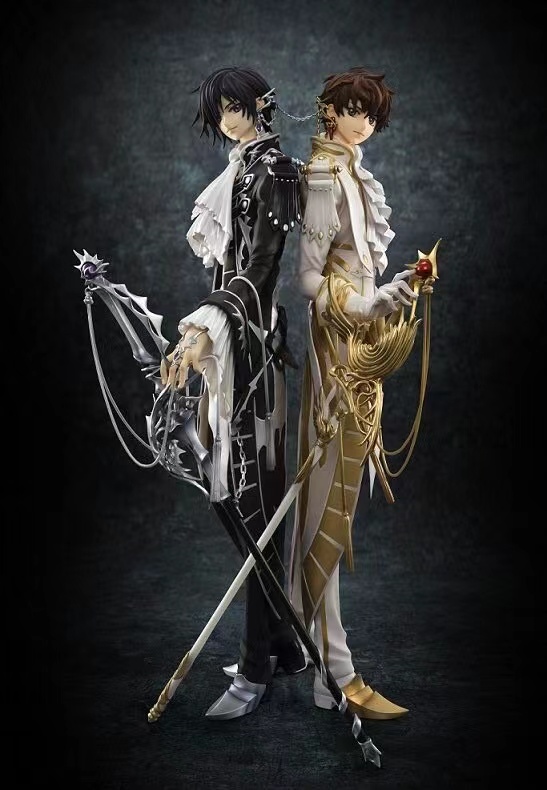 Model Kit Code Geass - MegaHouseอัญมณีReblious Lelouch Lelouch Suzaku PVC Action