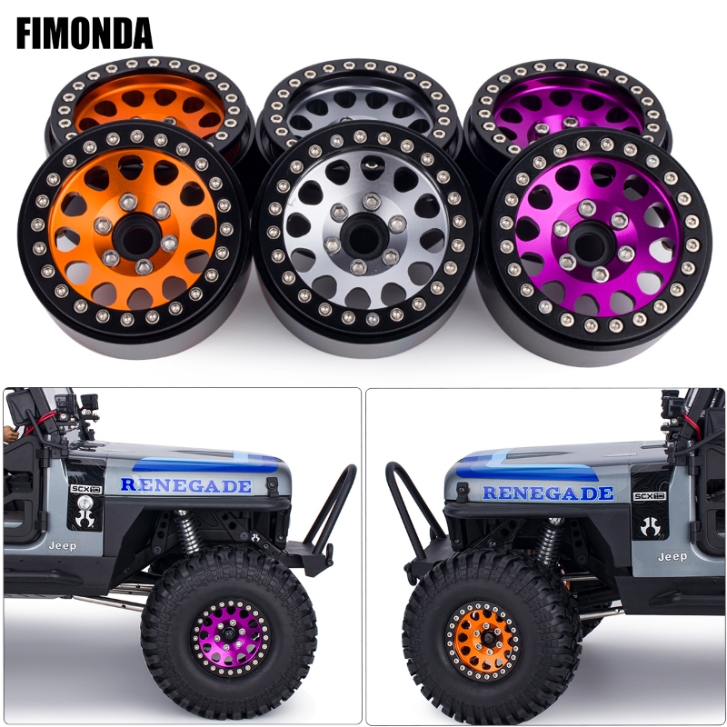 Model Kit Tamiya - ล้ออลูมิเนียมลูกปัดขนาด 1.9 นิ้วสำหรับรถครอว์เลอร์ RC 1/10 -