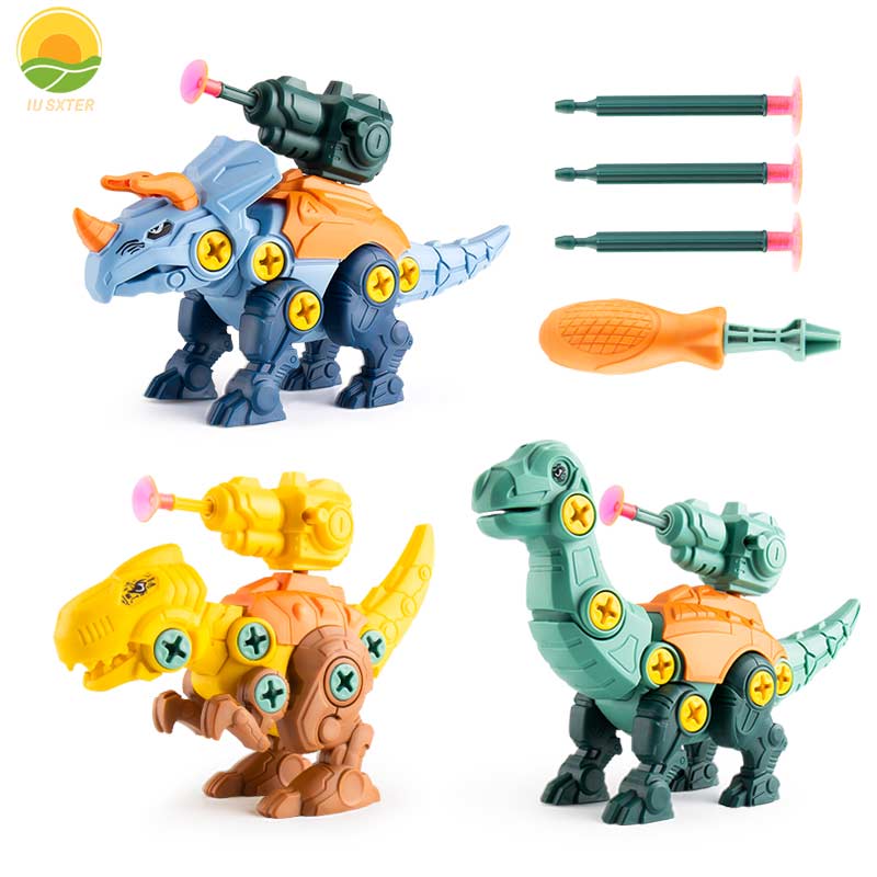 Model Kit Dinosaur Bandai - เด็กไดโนเสาร์ Mount Constructor ชุด Montessori เด็กปริศนาไขควงเครื่องมือประกอบเกมของเล่นเพื่อการศึกษา