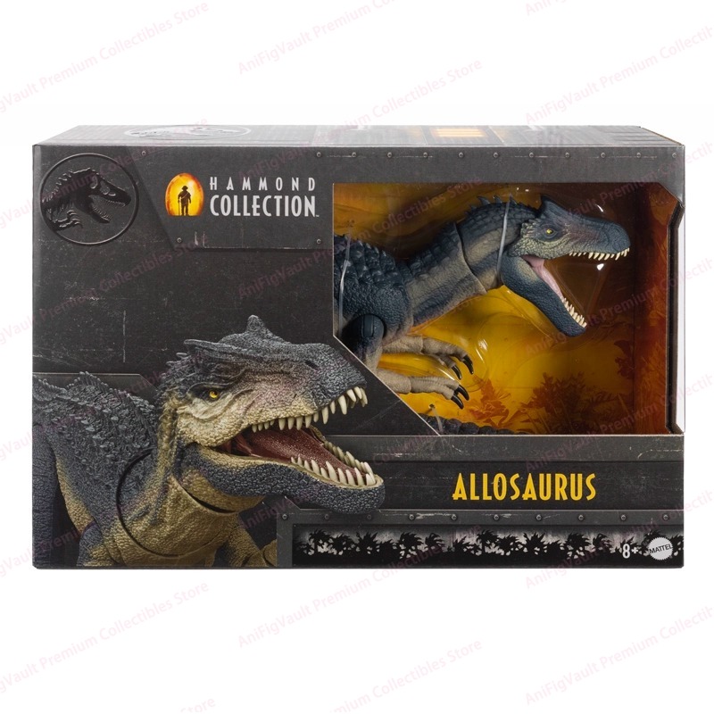 Model Kit Dinosaur Bandai - ชุดของสะสมจูราสสิค แฮมมอนด์ ซีรีส์ ไดโนเสาร์อัลโลซอรัส ซาเวจ ดราก้อน