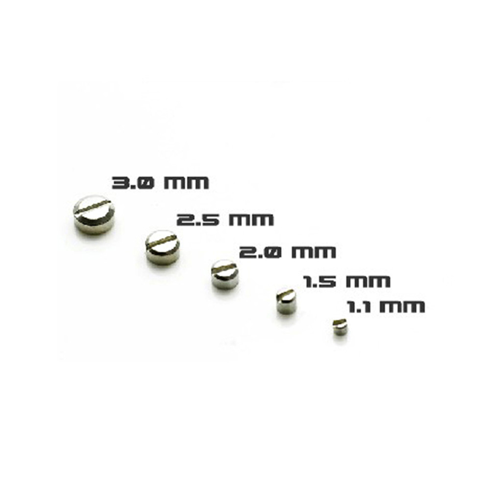 Gundam Model Mg - 30pcs สกรูหุ้มเกราะชุดเสริม 1.1 มม.1.5 มม.2 มม.2.5