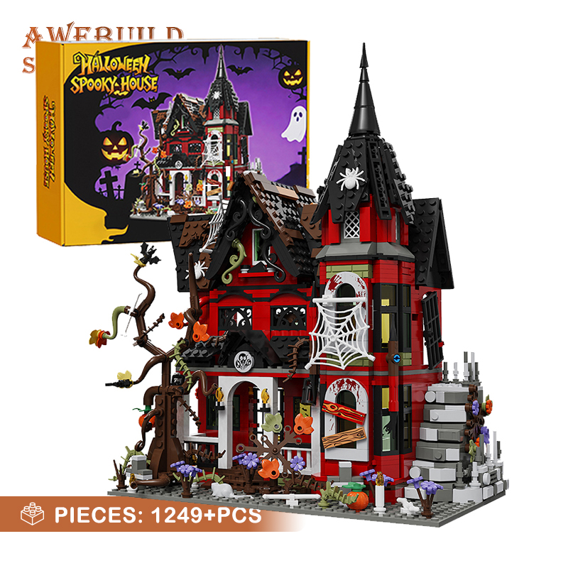 1249 ชิ้น บ้านผีสิง ตัวต่อ 3 ม - Lego Set Creator บทวิจารณ์และราคา