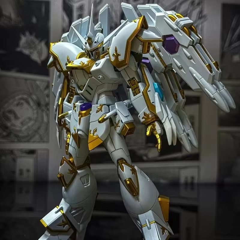 ชุดประกอบหุ่นยนต์ HG 1/144 Gar - Model Kit Code Geass บทวิจารณ์และราคา