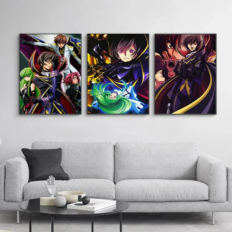 ภาพวาดผ้าใบรหัส Geass โปสเตอร์ - Model Kit Code Geass บทวิจารณ์และราคา