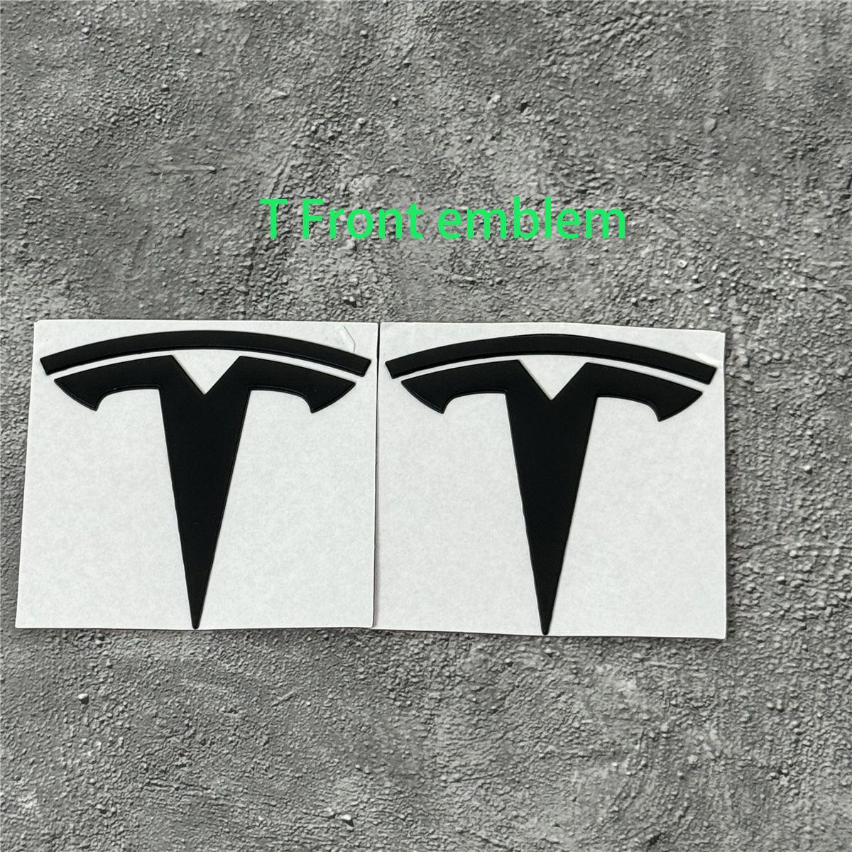 โลโก้โลหะแท้ 100% สำหรับ Tesla - Logo Model Kit บทวิจารณ์และราคา