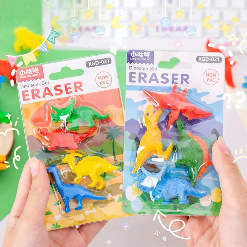ชุดยางลบไดโนเสาร์ 3 มิติ ลายกา - Model Kit Dinosaur Bandai บทวิจารณ์และราคา