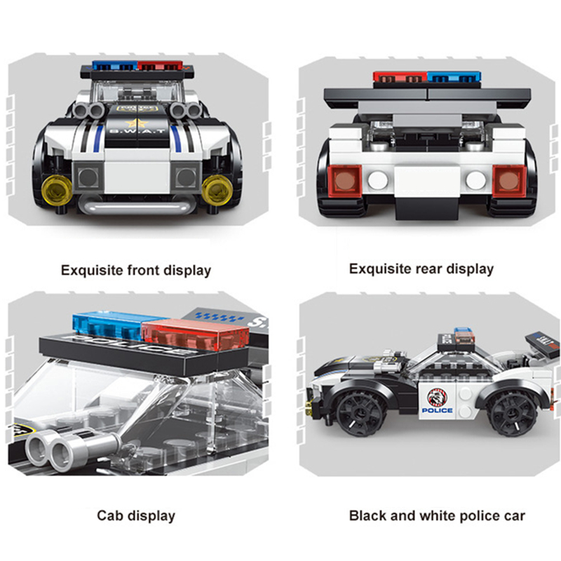 ใหม่ DIY MOC City Plane SWAT S - Model Kit Expert บทวิจารณ์และราคา