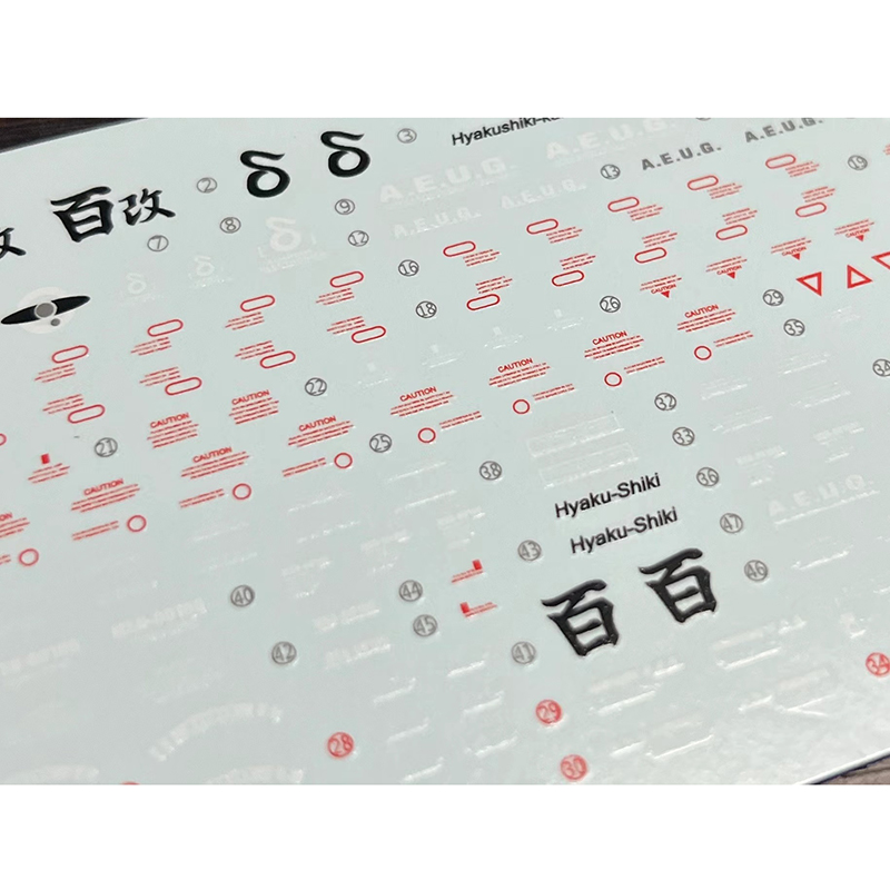 รุ่นDecalsสไลด์น้ําDecalsเครื่ - Model Kit Decals บทวิจารณ์และราคา