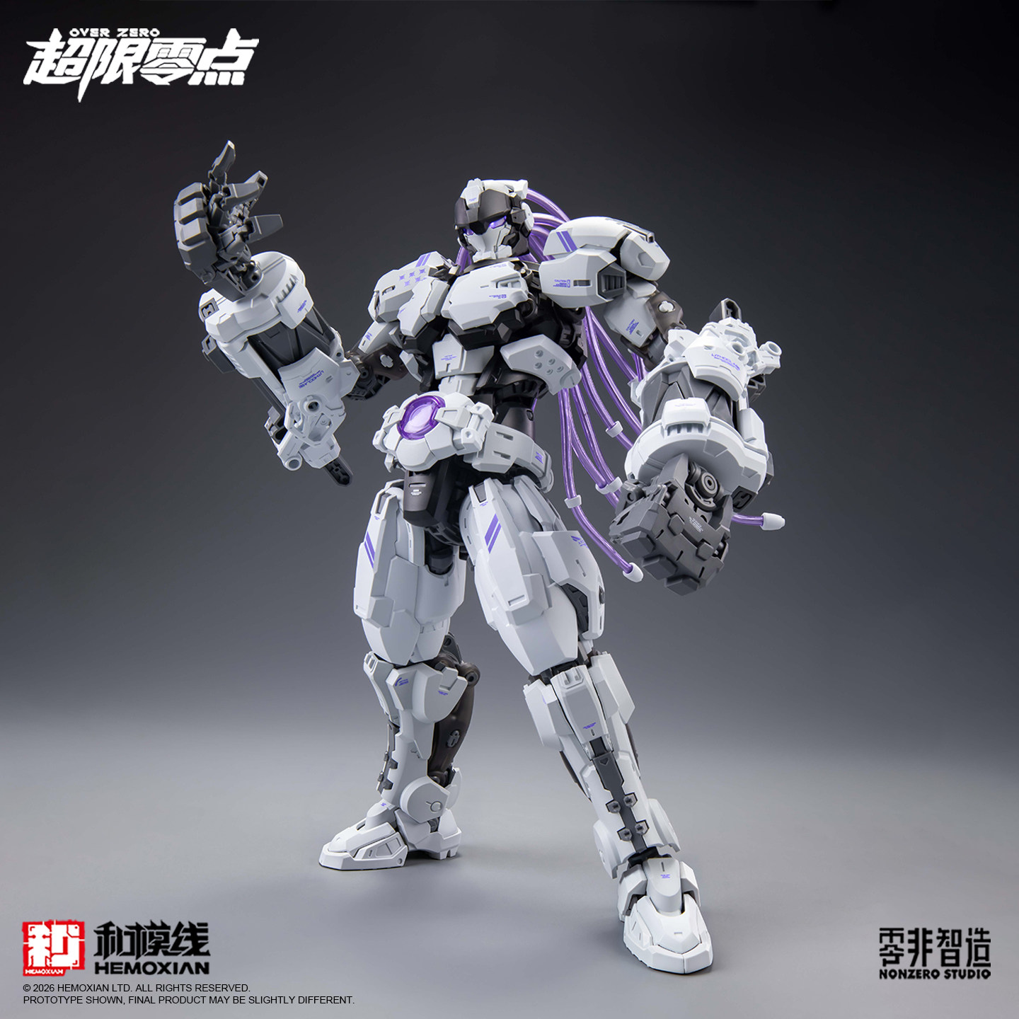 ชุดโมเดลพลาสติก HEMOXIAN Over  - Model Kit Baki บทวิจารณ์และราคา