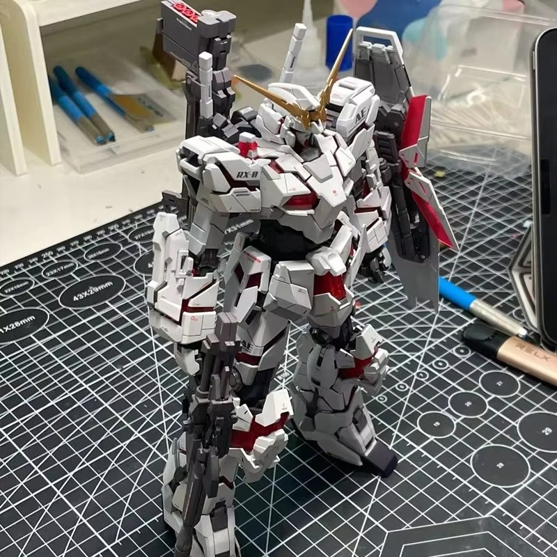 ในสต็อก Hg 1/144 Rx-0 Unicorn  - Gundam Model Mg บทวิจารณ์และราคา