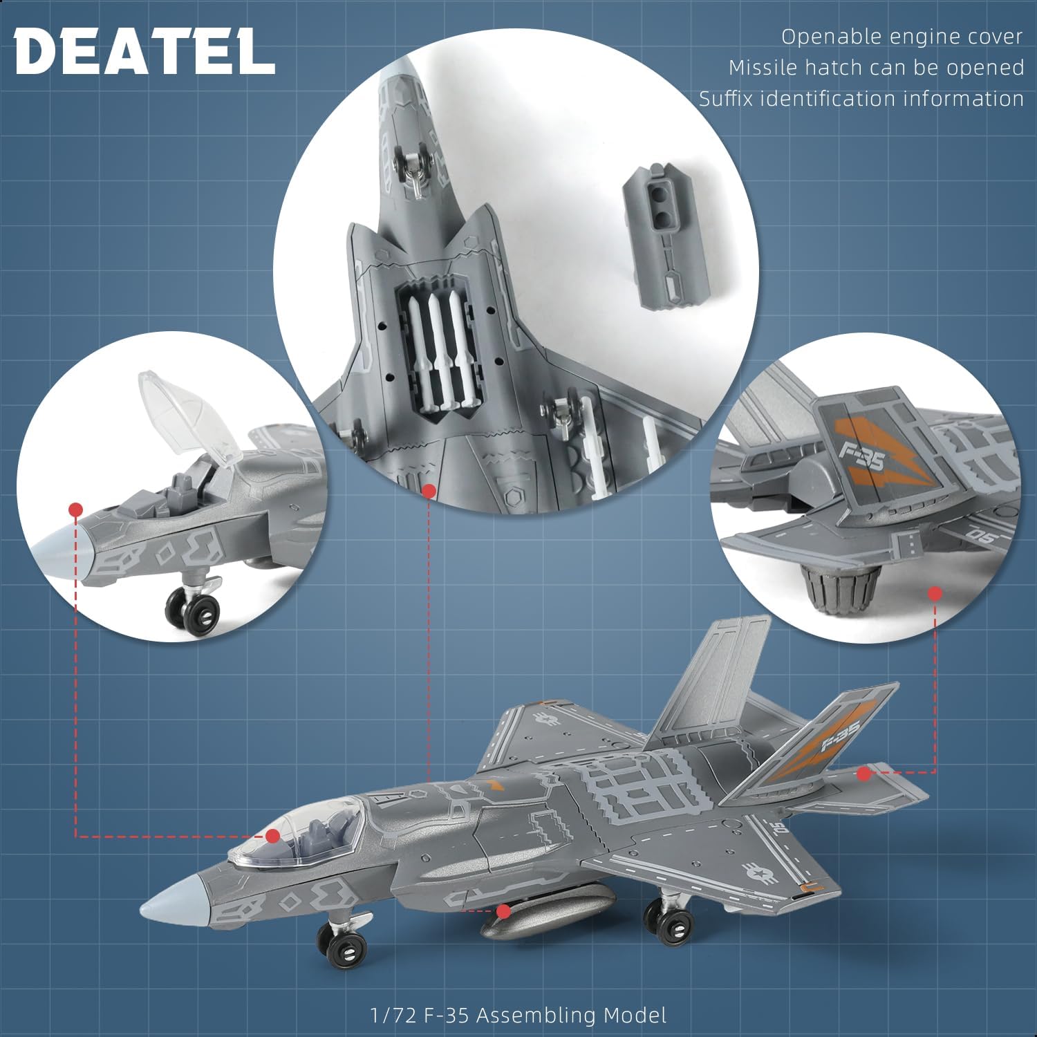 ชุดประกอบโมเดลเครื่องบินรบ F-3 - Model Kit Quick บทวิจารณ์และราคา