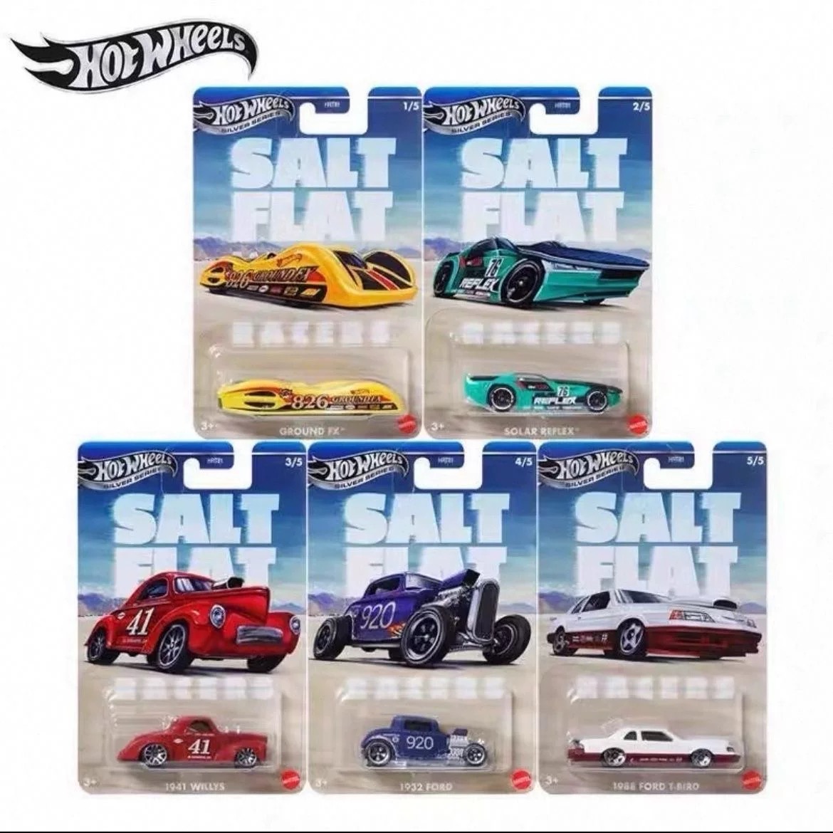 รถฮอตวีลส์ HRT81 ซอลท์ แฟลต เร - Logo Model Kit บทวิจารณ์และราคา