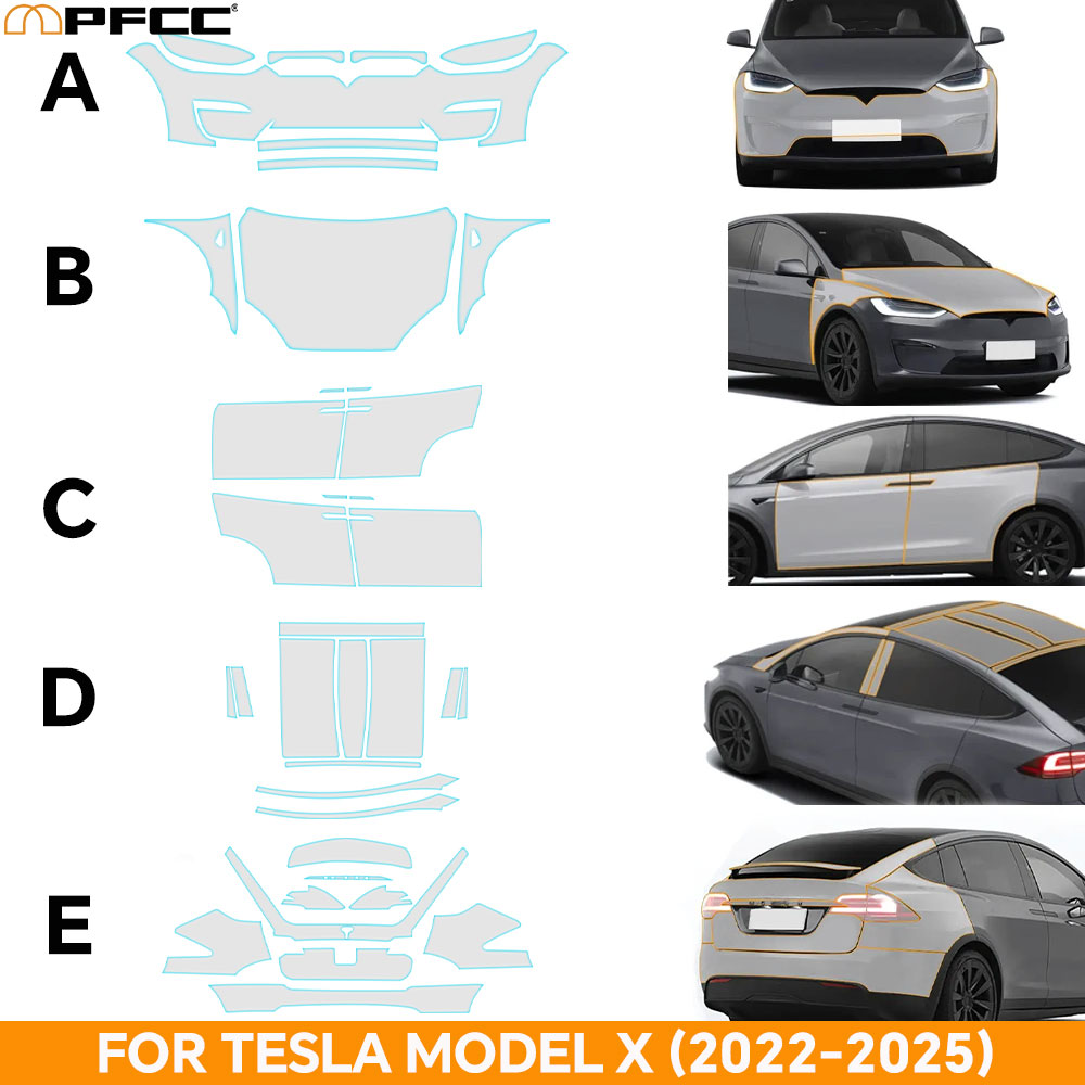 ฟิล์มกันรอยกันชนรถยนต์ TPU สำห - Logo Model Kit บทวิจารณ์และราคา