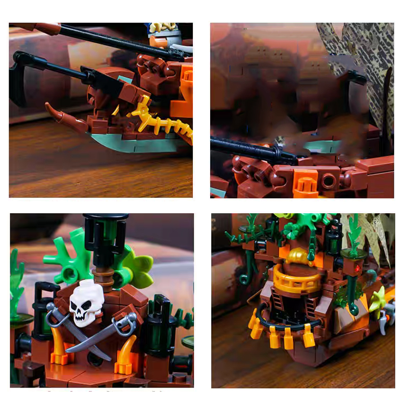 ตัวต่อเรือโจรสลัด MOC สุดสร้าง - Lego Set Creator บทวิจารณ์และราคา